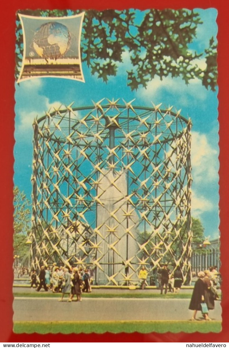 Uncirculated Postcard - USA - NY, NEW YORK WORLD'S FAIR 1964-65 - THE ASTRAL FOUNTAIN - Expositions