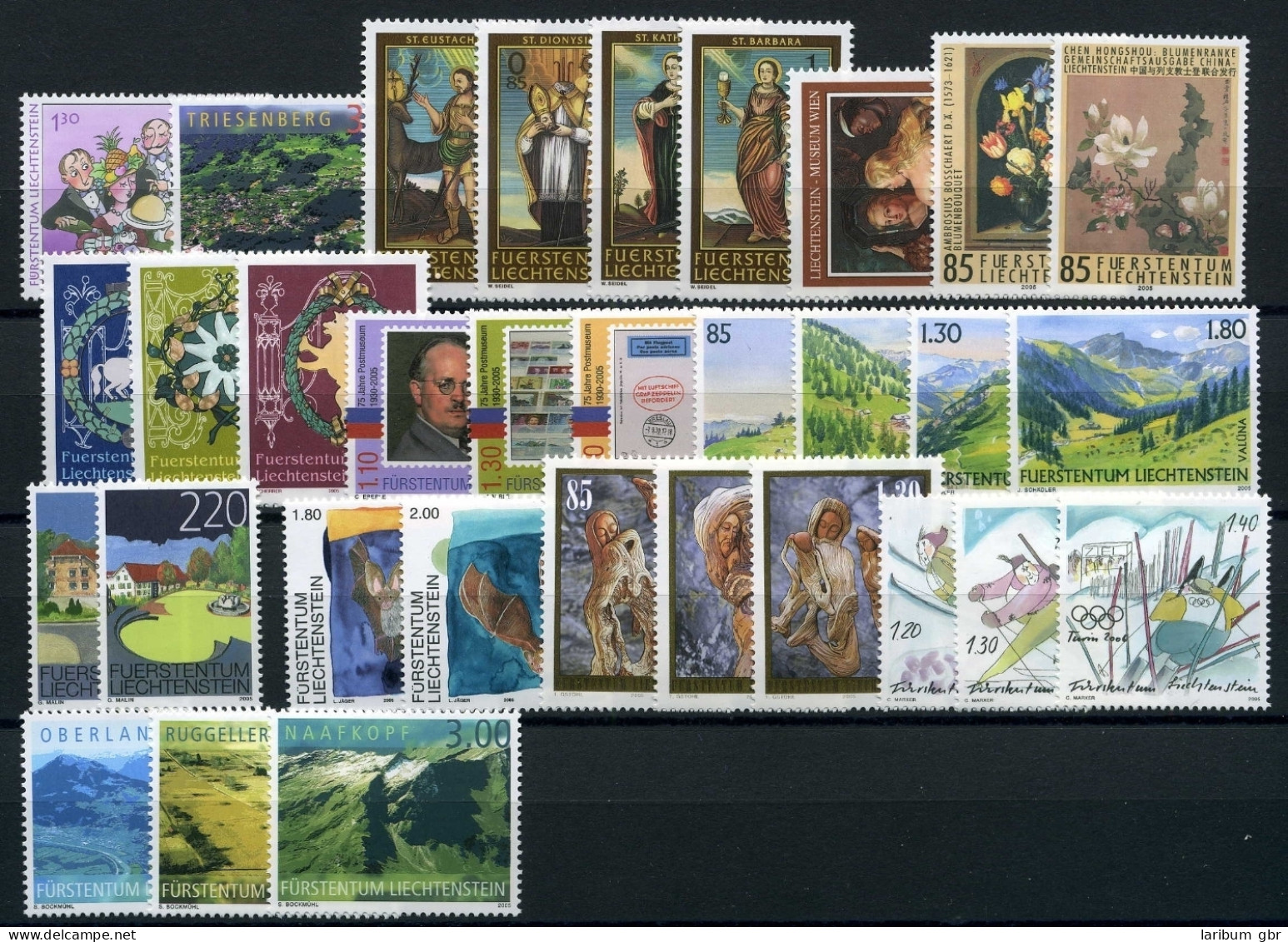Liechtenstein Jahrgang 2005 1368-1399 Postfrisch #HX082 - Autres & Non Classés