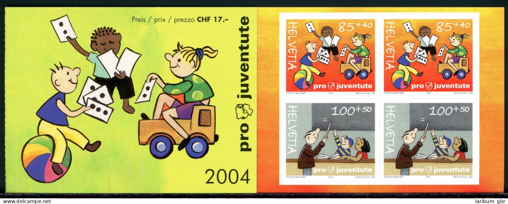 Schweiz Markenheftchen 0-139 Postfrisch Pro Juventute #IU698 - Postzegelboekjes