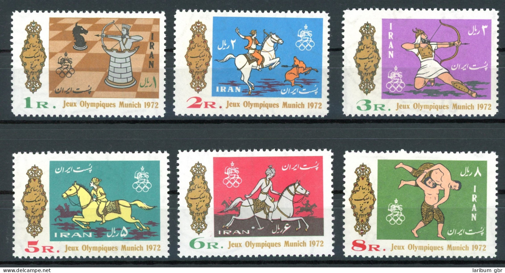 Iran 1586-1591 Postfrisch Olympia 1972 München #ID436 - Andere & Zonder Classificatie