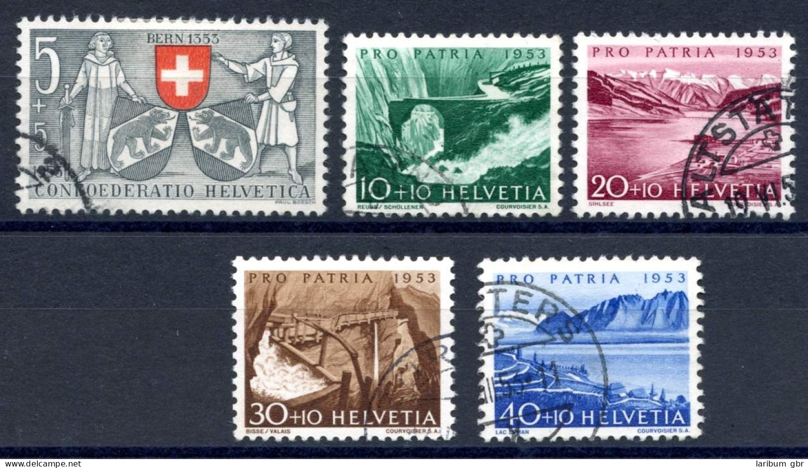 Schweiz 580-584 Gestempelt #HX476 - Autres & Non Classés