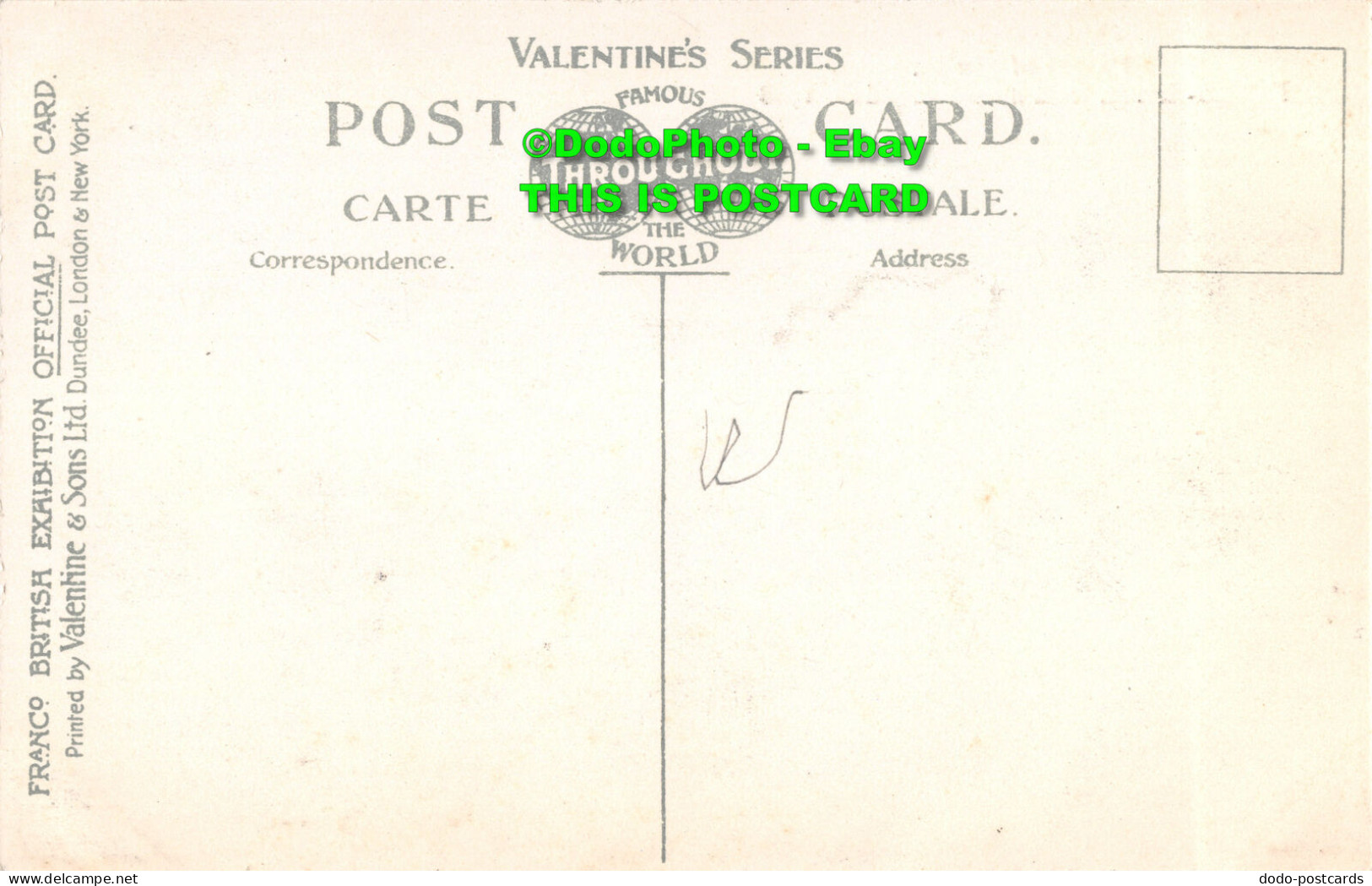 R358297 London. Palace Of Music. Franco British Exhibition. Valentines. 1908 - Other & Unclassified