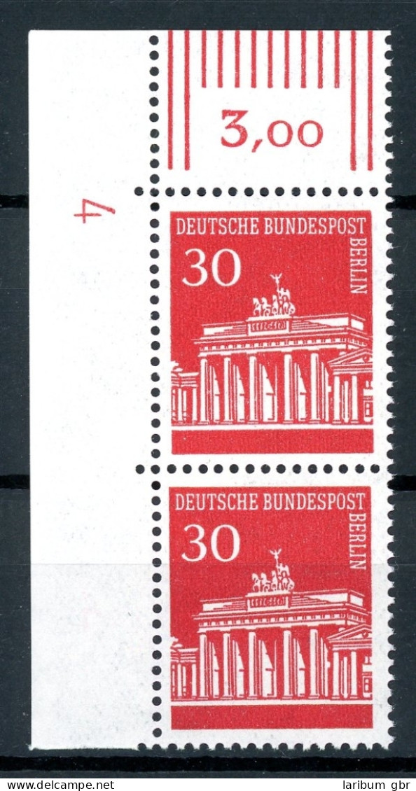 Berlin Senkr. Paar 288 Postfrisch DZ 4 #HU570 - Neufs