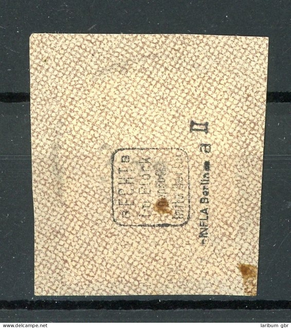 Weimar 308 A II Geprüft Infla Briefstück #JJ910 - Otros & Sin Clasificación