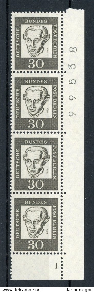 Berlin 206 Postfrisch FN/ Formnummer 1, Bogenzählnummer #IU577 - Unused Stamps