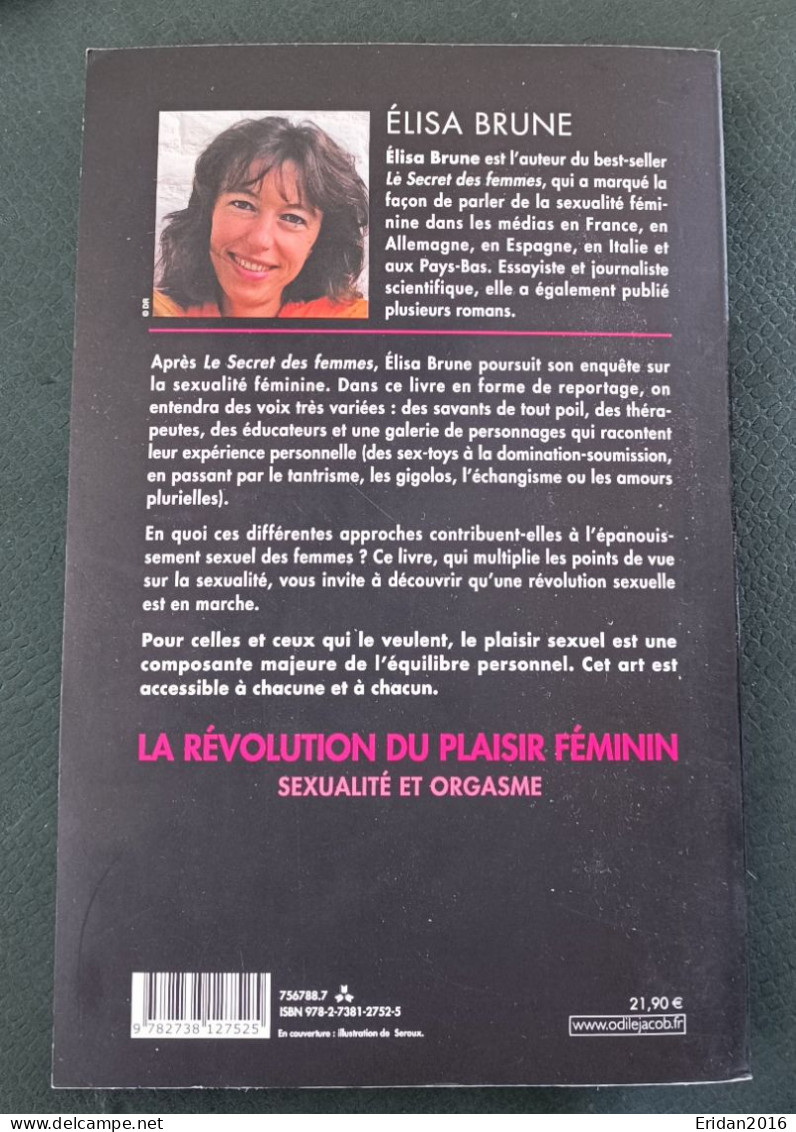 La  Révolution Du Plaisir Fminin  : Sexualité Et Orgasme :  Elisa Brune  : GRAND FORMAT - Soziologie