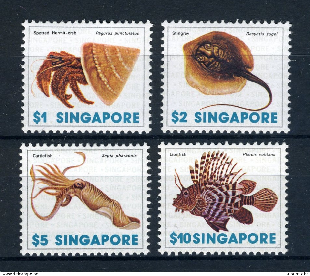 Singapur 275-278 A Postfrisch Meeresfauna #JK330 - Singapore (1959-...)