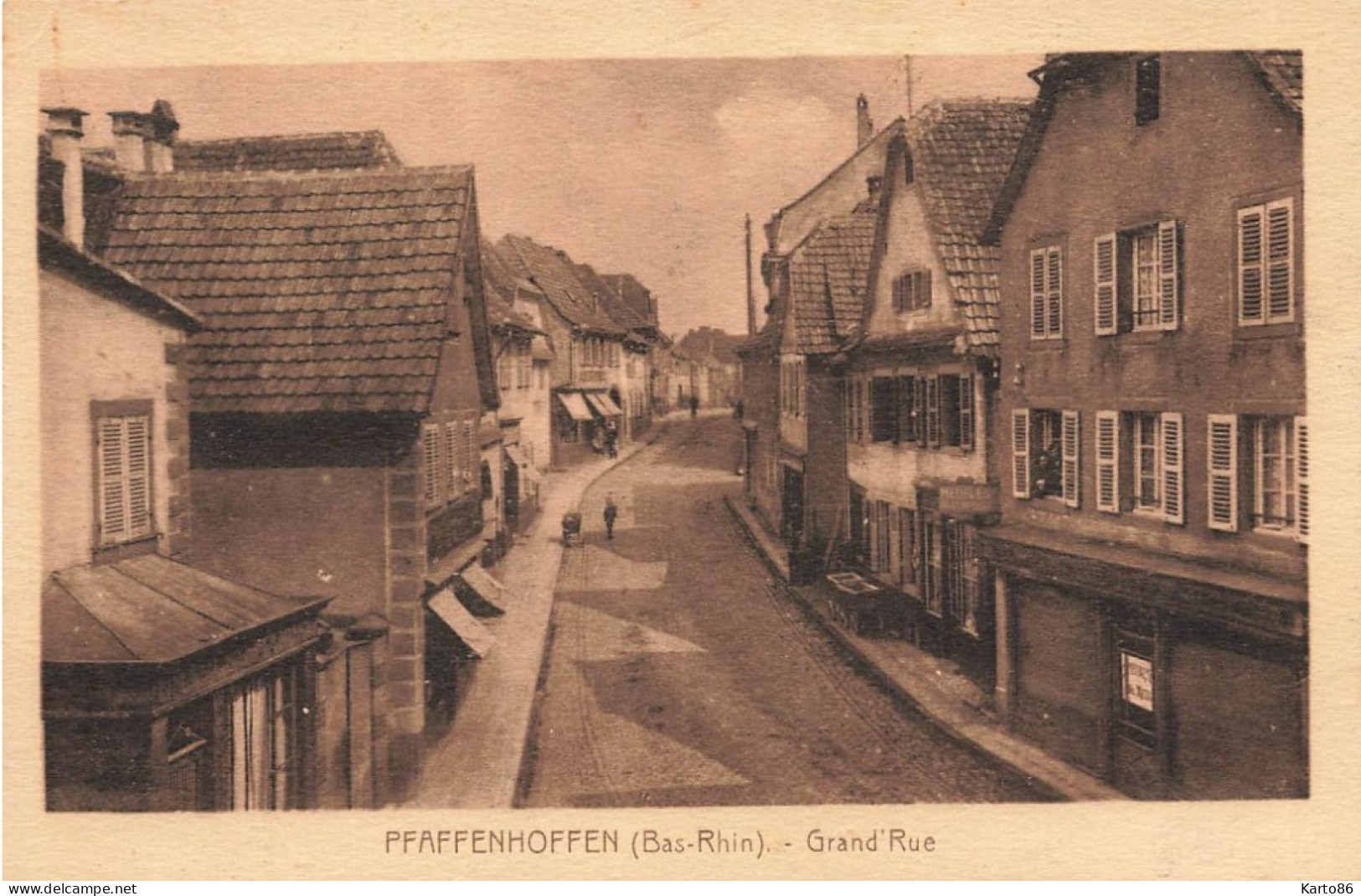 Pfaffenhoffen * Grand Rue Du Village - Altri & Non Classificati
