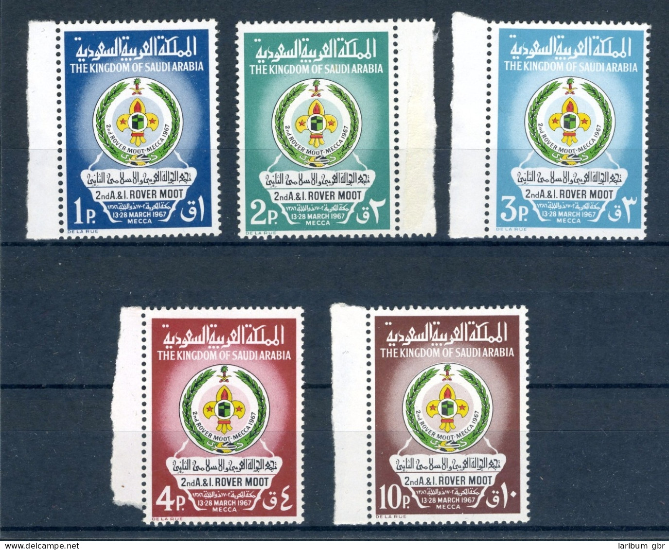 Saudi Arabien 384-388 Postfrisch Pfadfinder #JK338 - Arabia Saudita