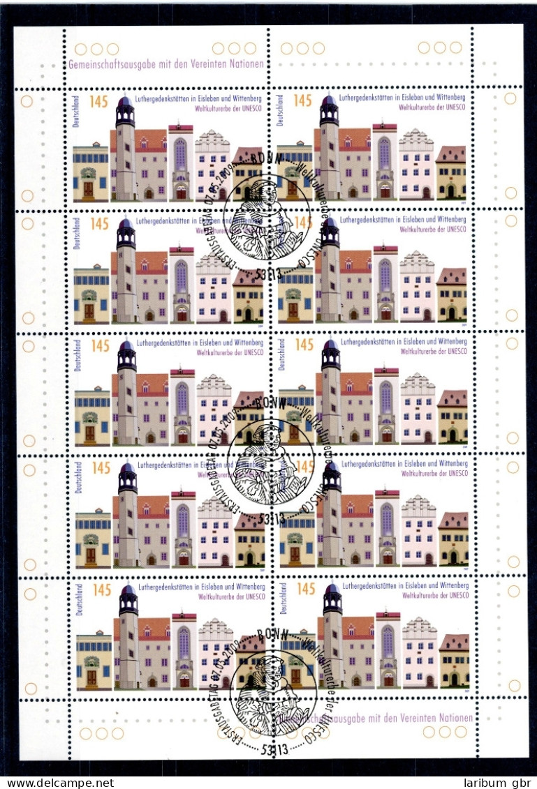 Bund Zehnerbogen 2736 Bonn Ersttagssonderstempel #IN919 - Autres & Non Classés