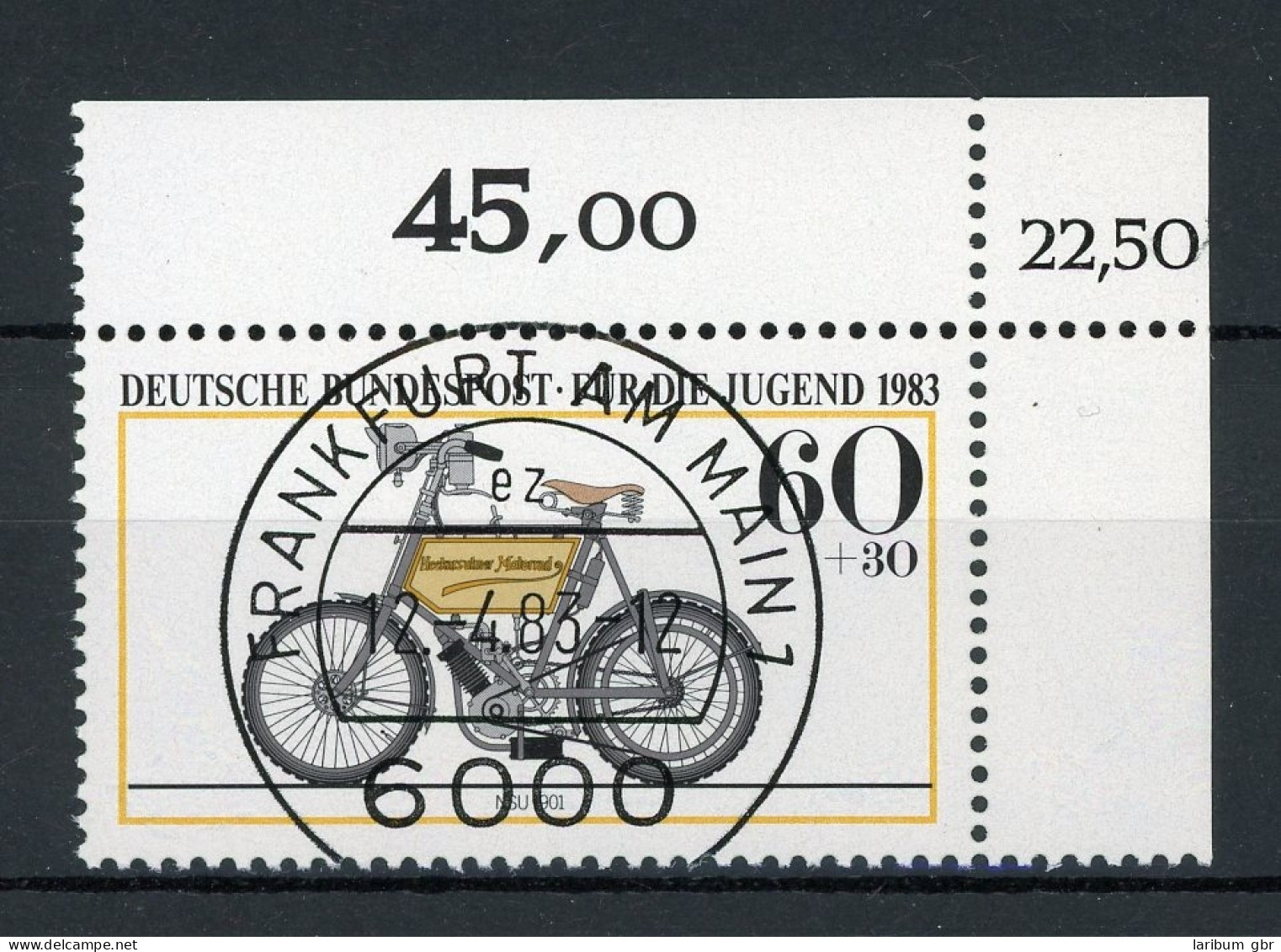 Bund 1169 KBWZ Gestempelt Frankfurt #IV014 - Used Stamps