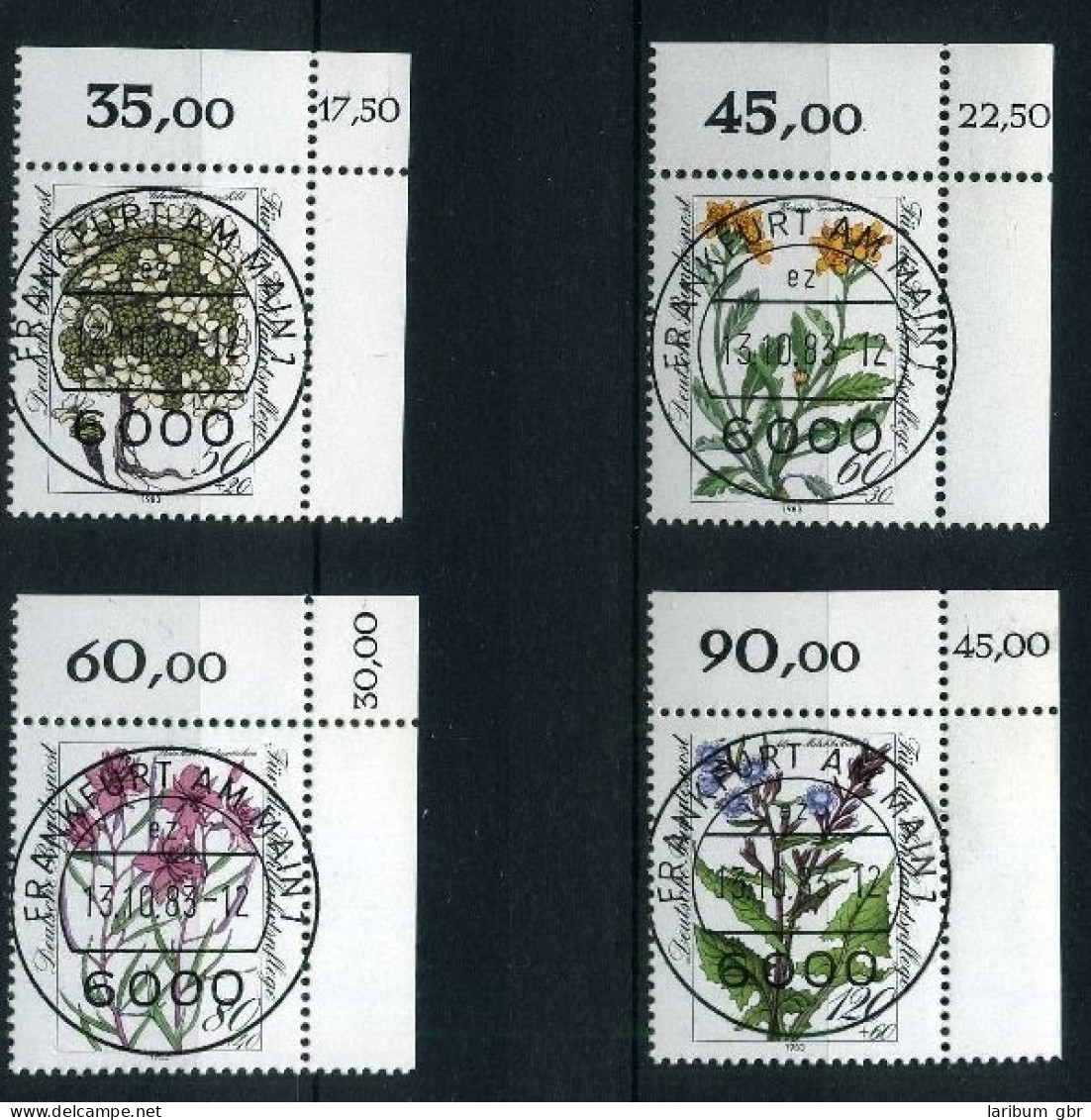 Bund 1188-1191 KBWZ Gestempelt Frankfurt #IV028 - Used Stamps