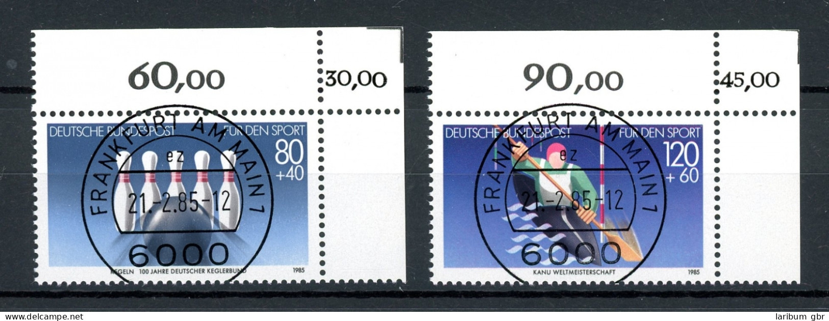 Bund 1238-1239 KBWZ Gestempelt Frankfurt #IV044 - Used Stamps