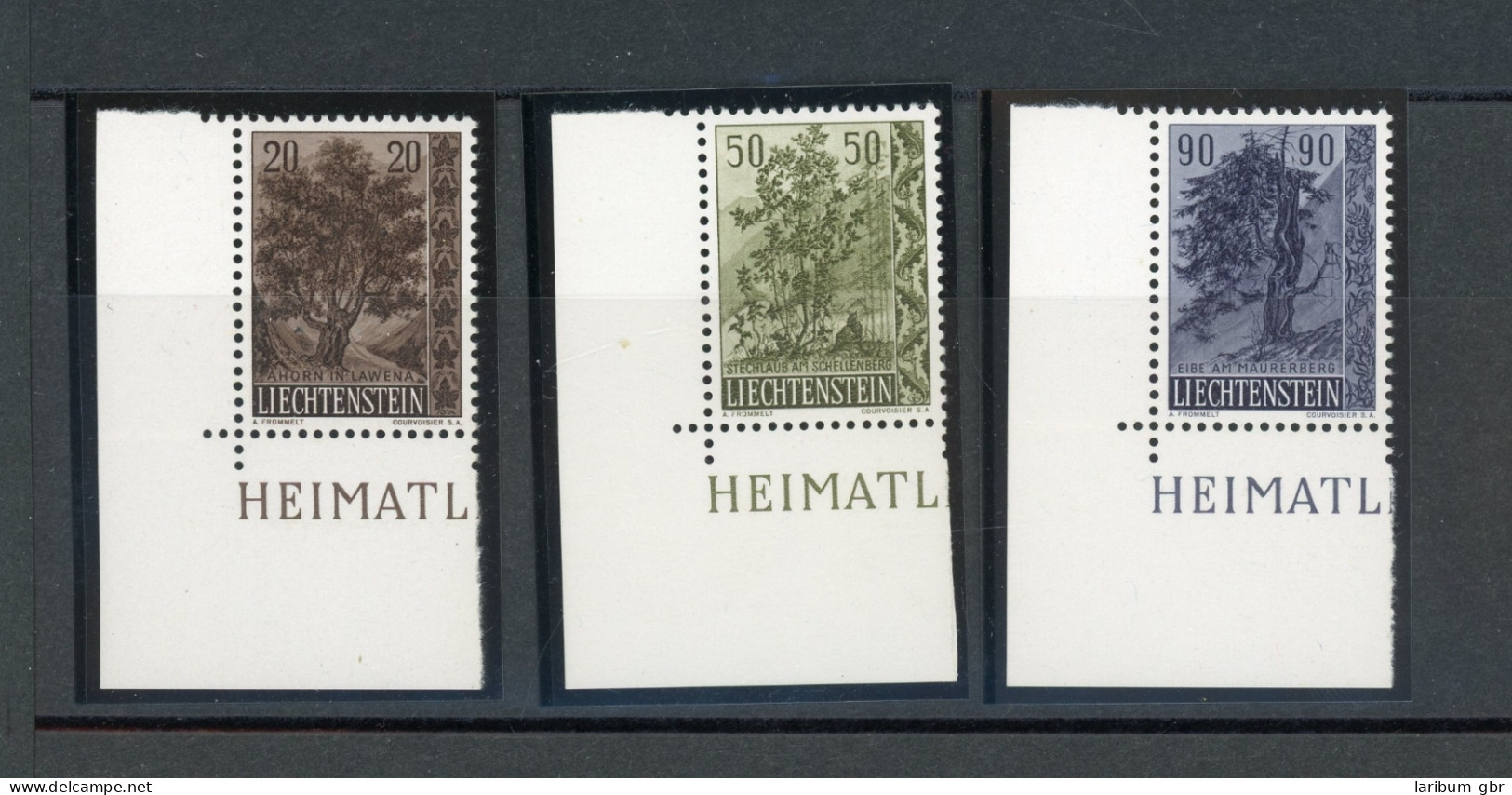 Liechtenstein 371-373 Postfrisch Bäume #JJ940 - Sonstige & Ohne Zuordnung