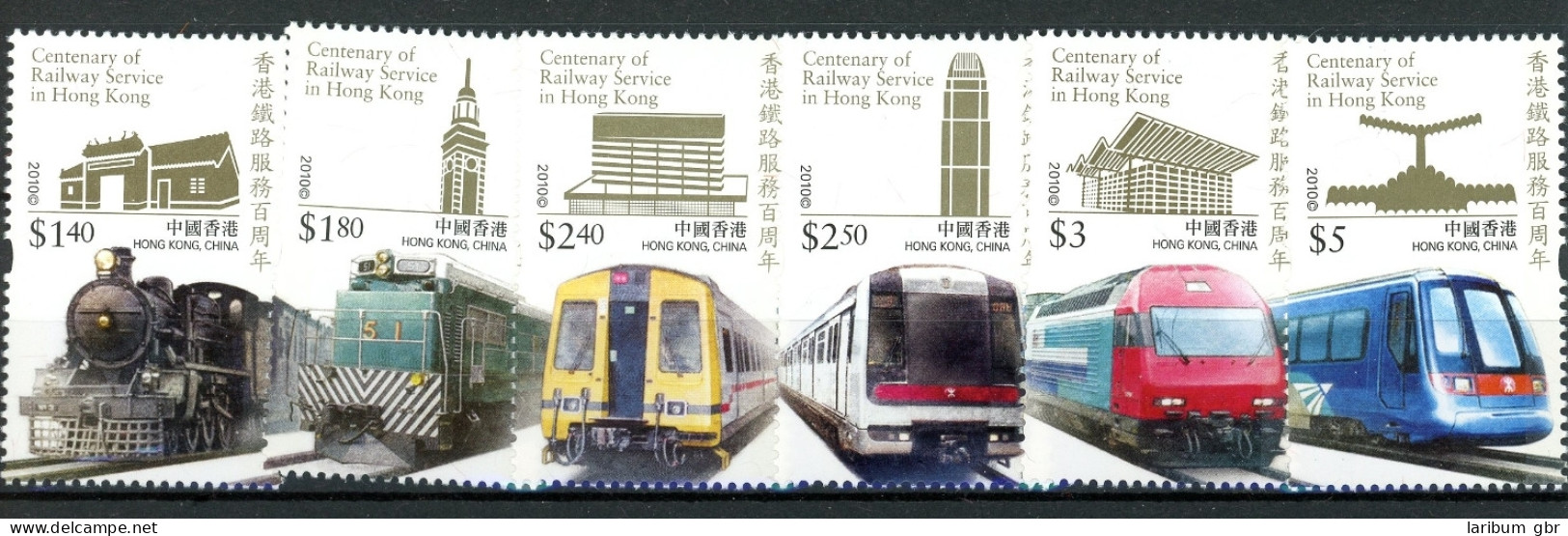 HongKong 1575-1580 Postfrisch Eisenbahn #IV435 - Autres & Non Classés