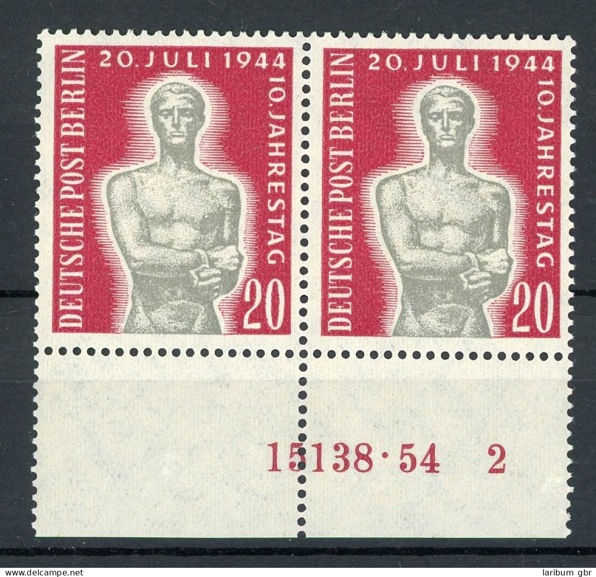 Berlin 119 HAN Postfrisch Kleiner Riss Im Unterrand Rechts #IX749 - Unused Stamps