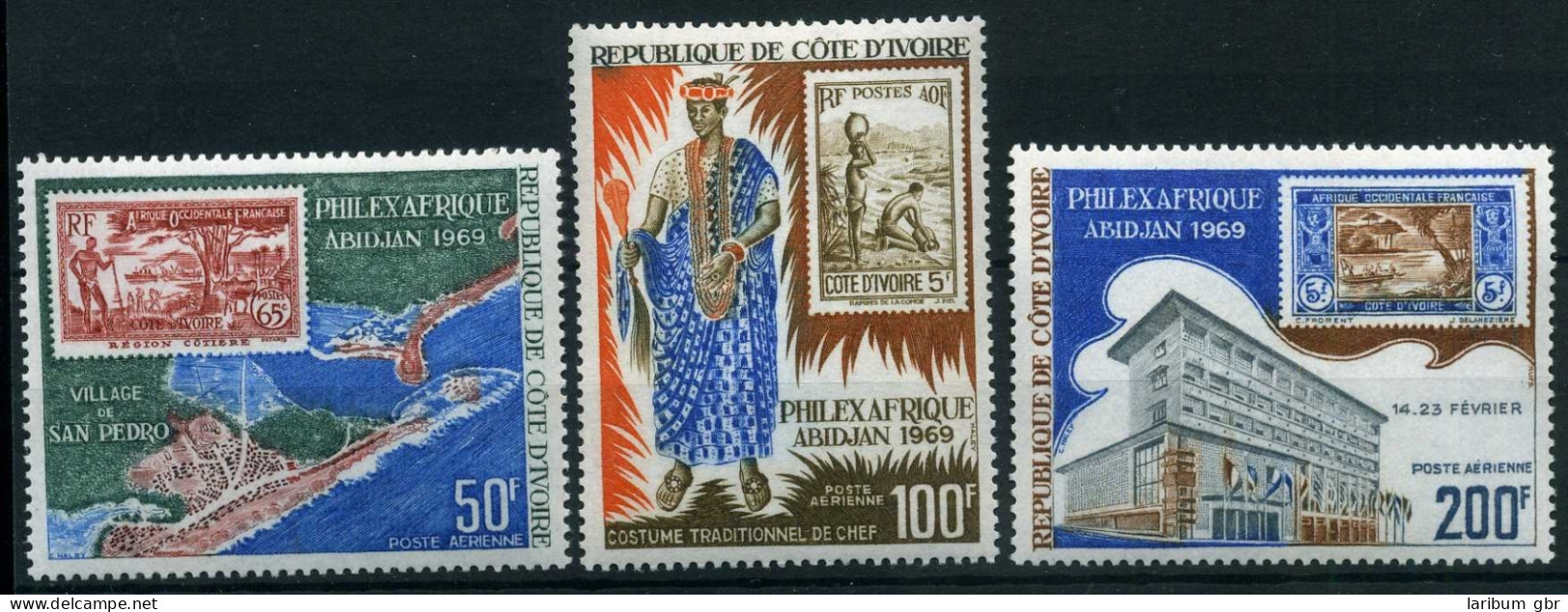 Elfenbeinküste 340-342 Postfrisch Marke Auf Marke #IM441 - Ivory Coast (1960-...)