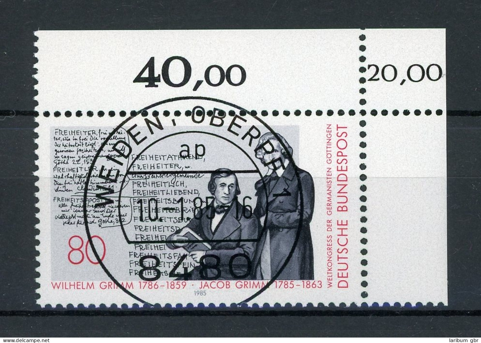 Bund 1236 KBWZ Gestempelt Weiden #IX785 - Used Stamps