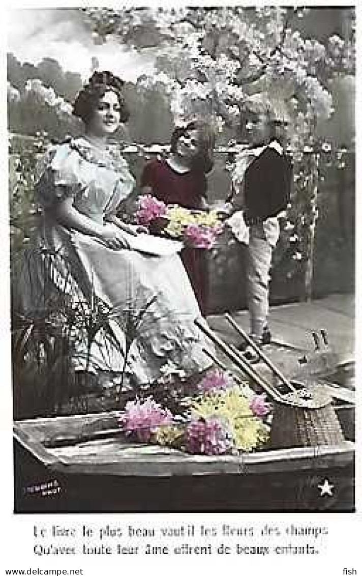 Francel & Marcofilia, Fantasia, Familia, Le Livre Le Plus Beau... Stebbing Phot, Santarém A Lisboa 1907 (3179) - Women