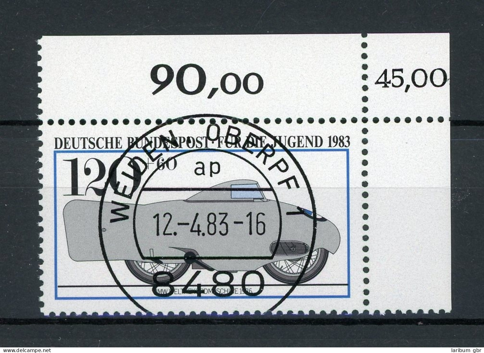 Bund 1171 KBWZ Gestempelt Weiden #IX769 - Usati