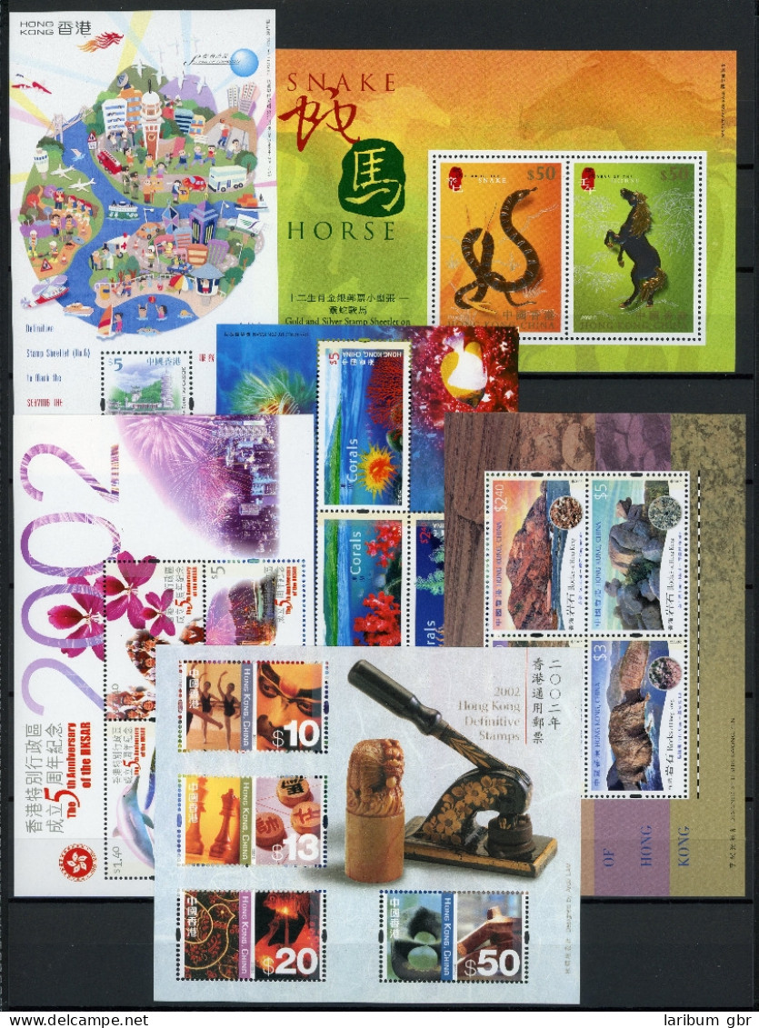 HongKong-China Jahrgang 2002 Postfrisch #JD445 - Sonstige & Ohne Zuordnung