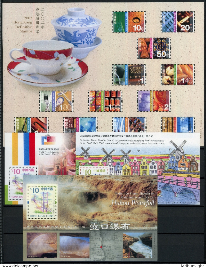 HongKong-China Jahrgang 2002 Postfrisch #JD445 - Other & Unclassified