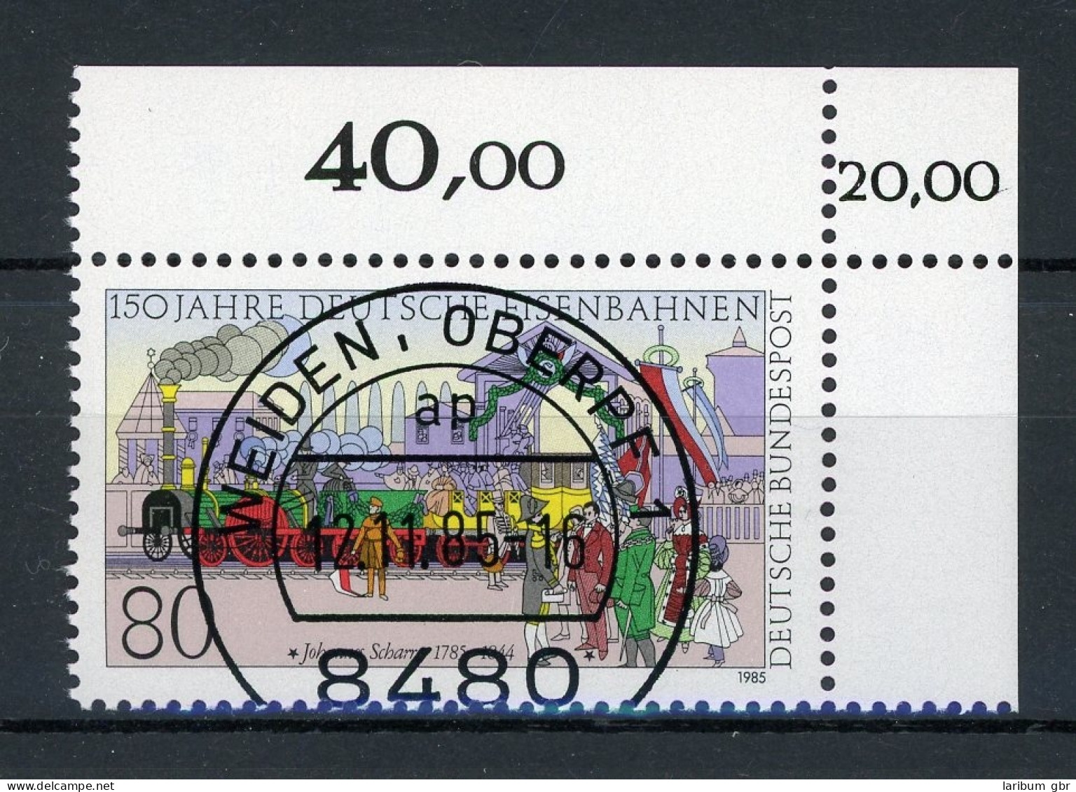 Bund 1264 KBWZ Gestempelt Weiden #IY161 - Used Stamps