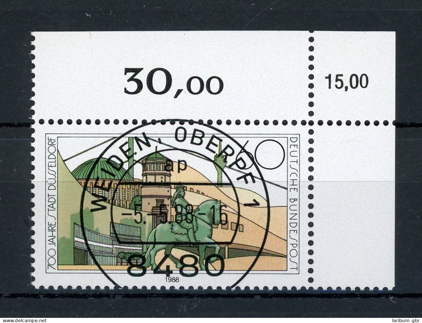 Bund 1369 KBWZ Gestempelt Weiden #IY177 - Used Stamps