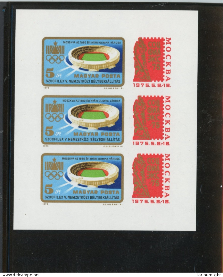 Ungarn Kleinbogen 3042 B Postfrisch Briefmarkenausstellung #JK808 - Other & Unclassified