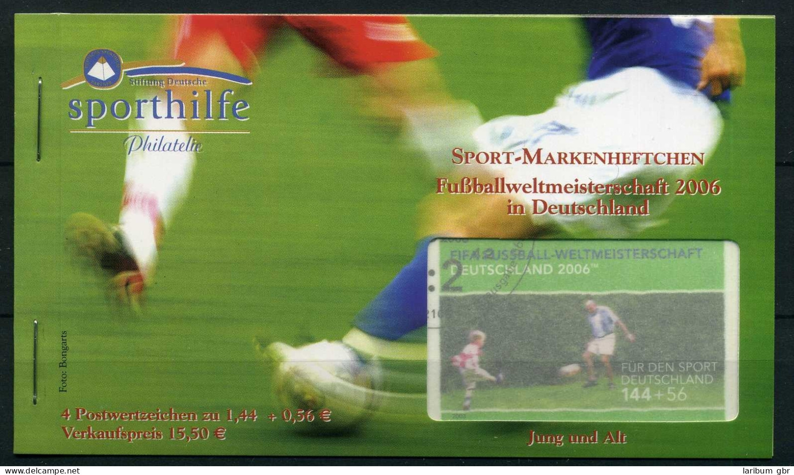 Bund Sport Markenheft 2006 Mit 3828 Fußball Ersttagssonderstempel #JM198 - Sonstige & Ohne Zuordnung