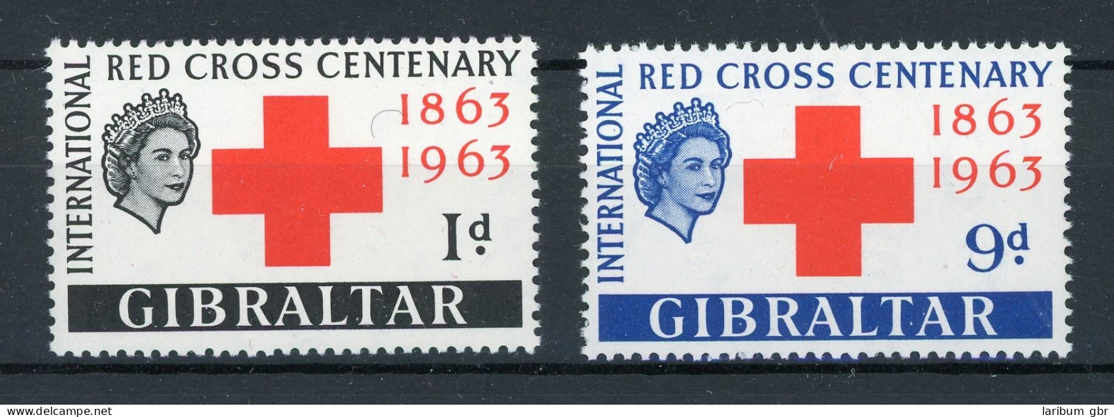 Gibraltar 164-165 Postfrisch Rotes Kreuz #JK262 - Gibilterra