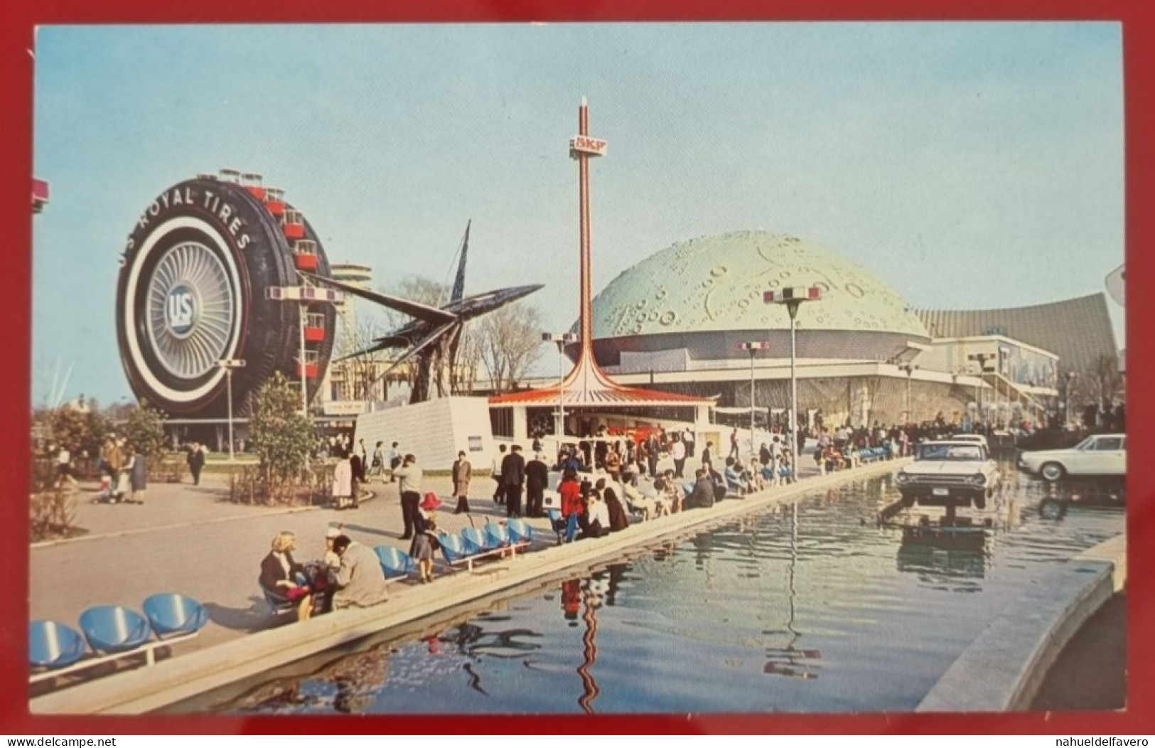 Uncirculated Postcard - USA - NY, NEW YORK WORLD'S FAIR 1964-65 - TRANSPORTATION AREA - Expositions