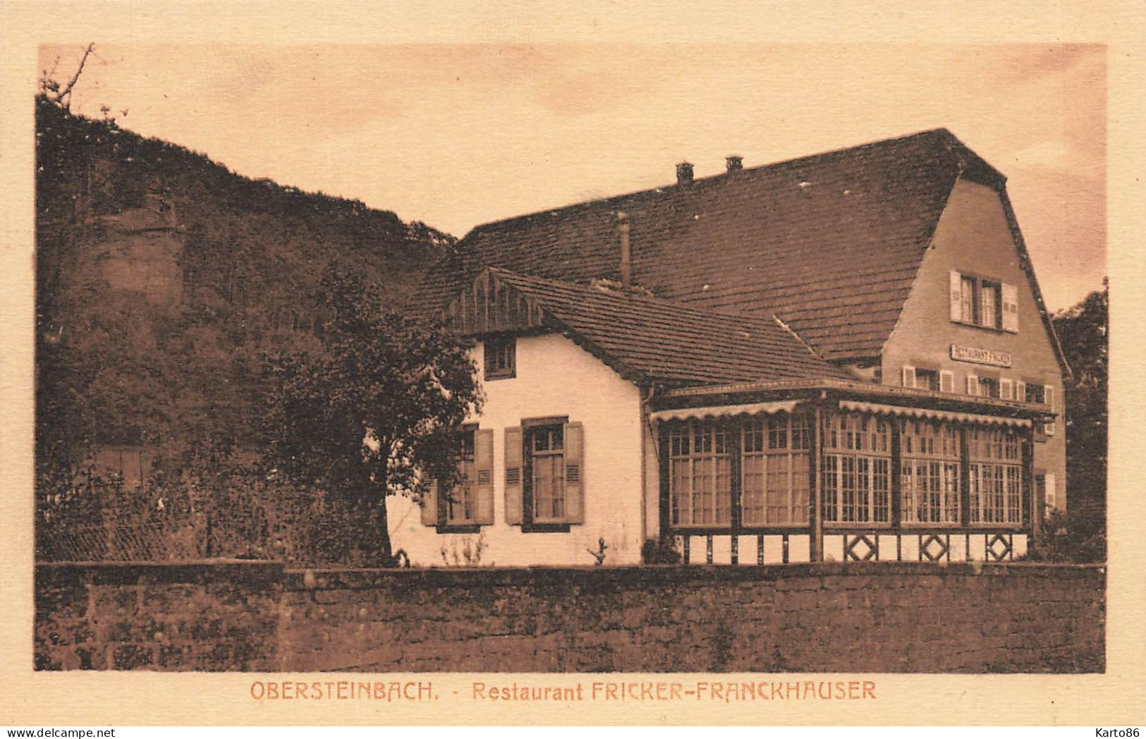 Obersteinbach * Restaurant FRICKER FRANCKHAUSER - Other & Unclassified