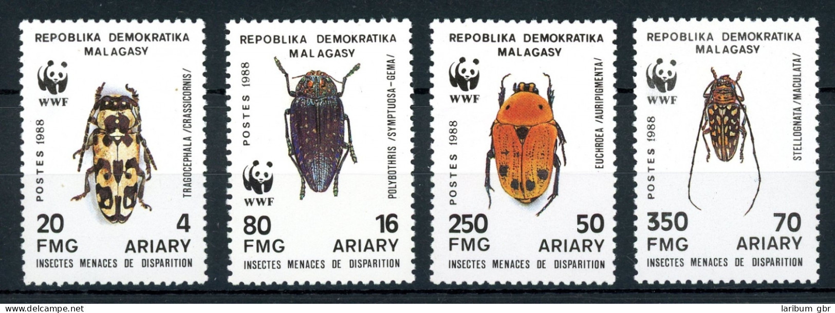 Madagaskar 1157-1160 Postfrisch Käfer #IA195 - Madagascar (1960-...)