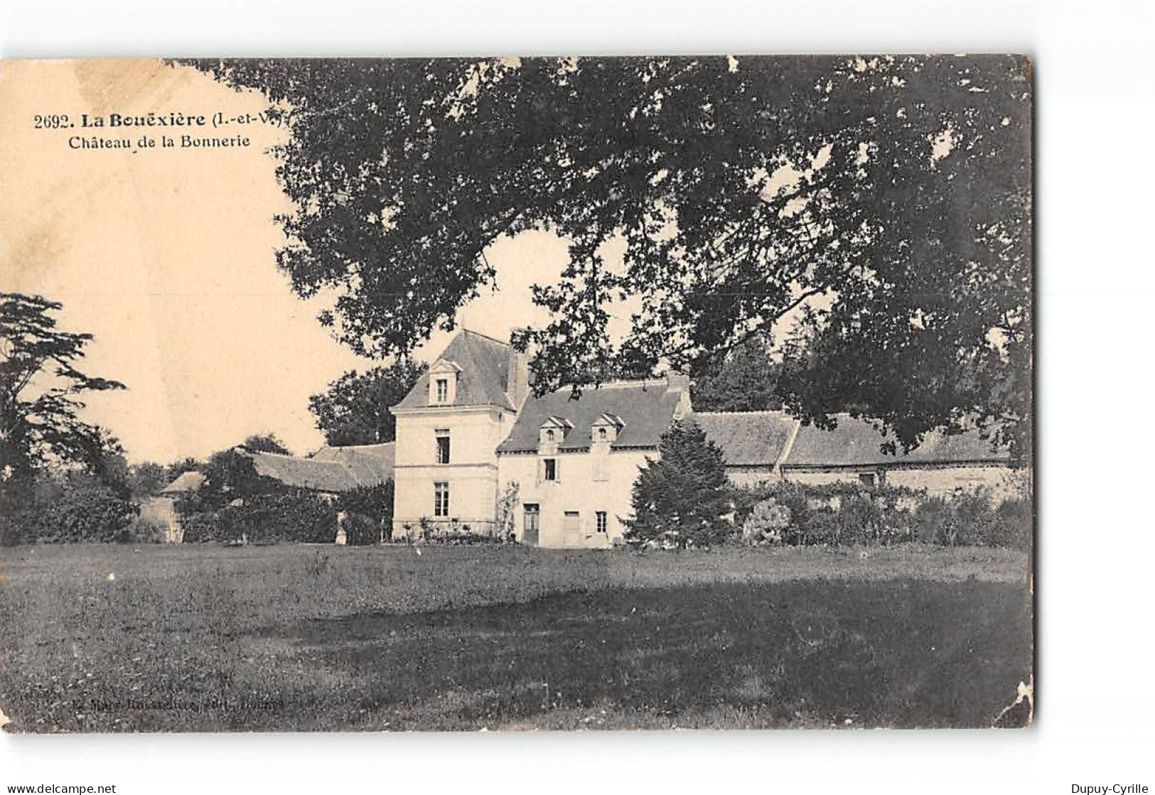 LA BOUEXIERE - Château De La Bonnerie - Très Bon état - Andere & Zonder Classificatie