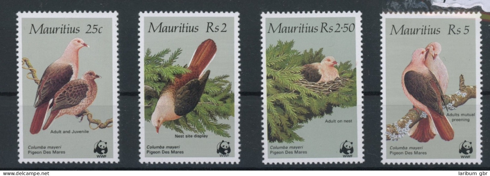 Mauritius 609-612 Postfrisch Vögel #JK487 - Ascension (Ile De L')