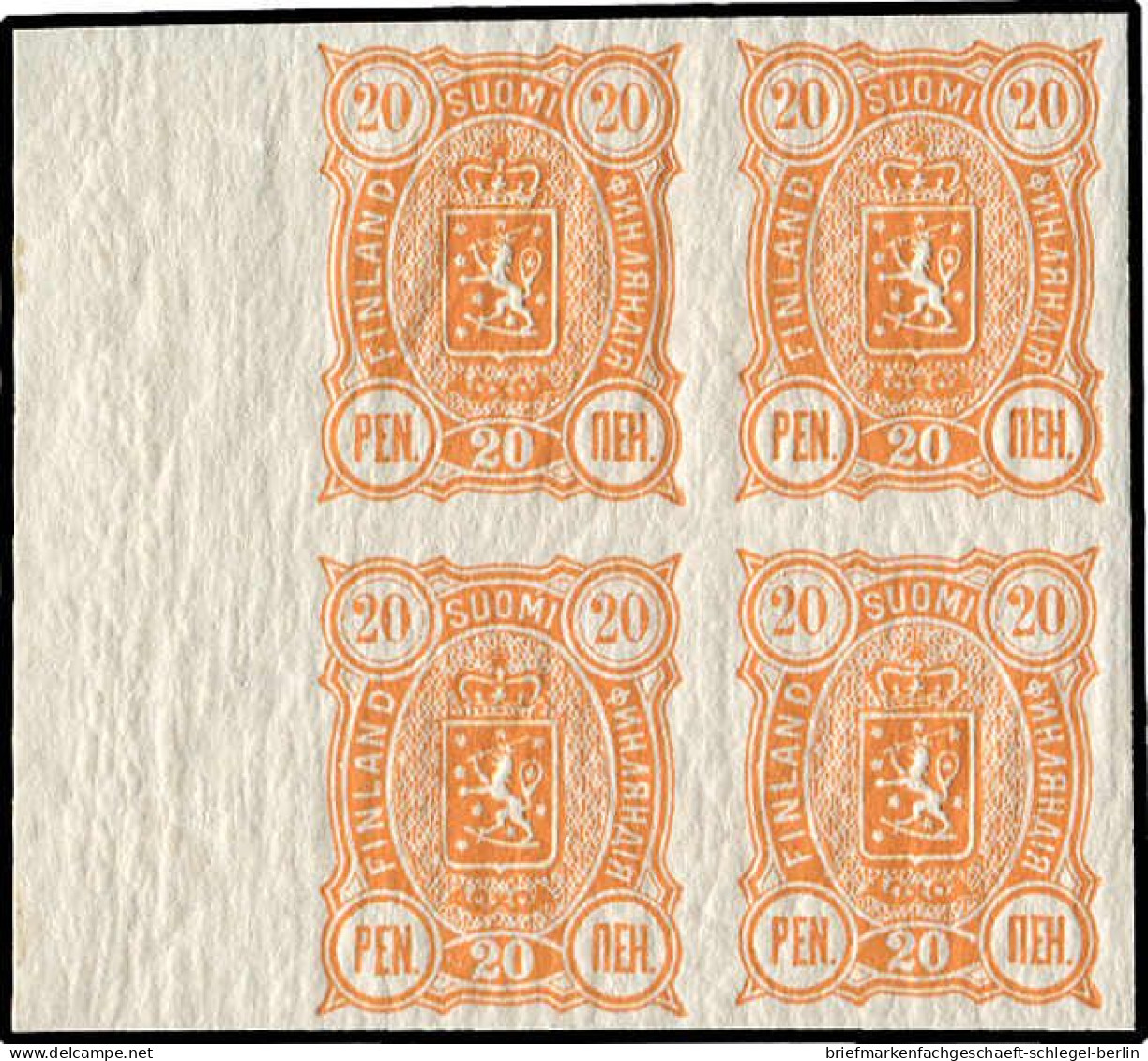 Finnland, 1889, 30 U (4), Postfrisch - Autres & Non Classés