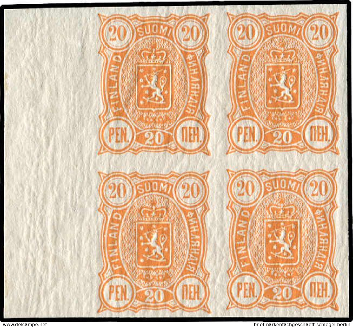 Finnland, 1889, 30 U (4), Postfrisch - Other & Unclassified