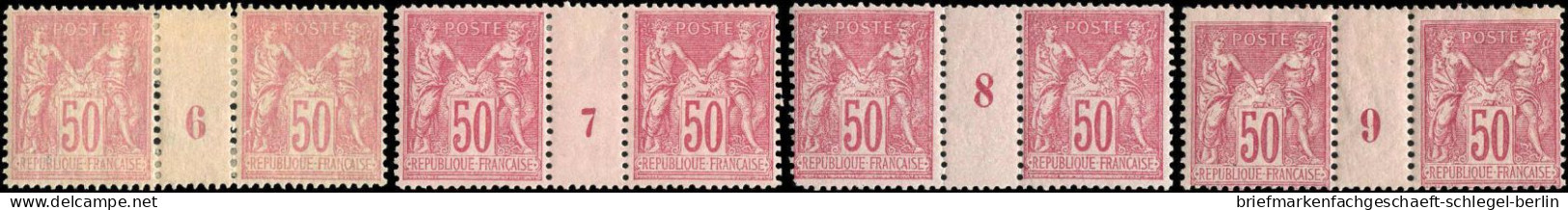 Frankreich, 1890, 81 II ZS, Ungebraucht - Altri & Non Classificati