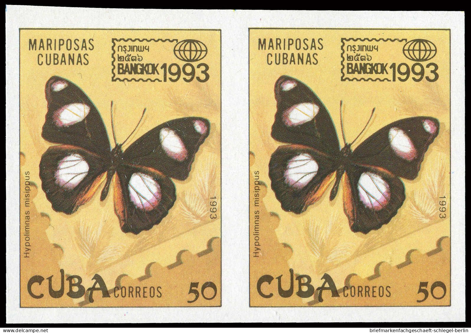 Cuba, 1993, 3699-3704 U (2), Ohne Gummi - Kuba