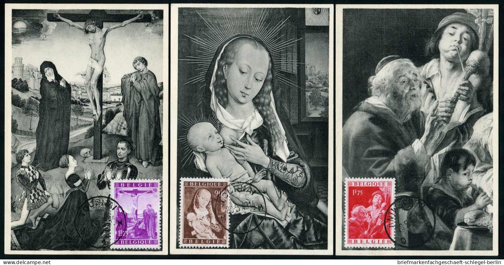 Belgien, 1949, 835-40, Brief - Sonstige & Ohne Zuordnung