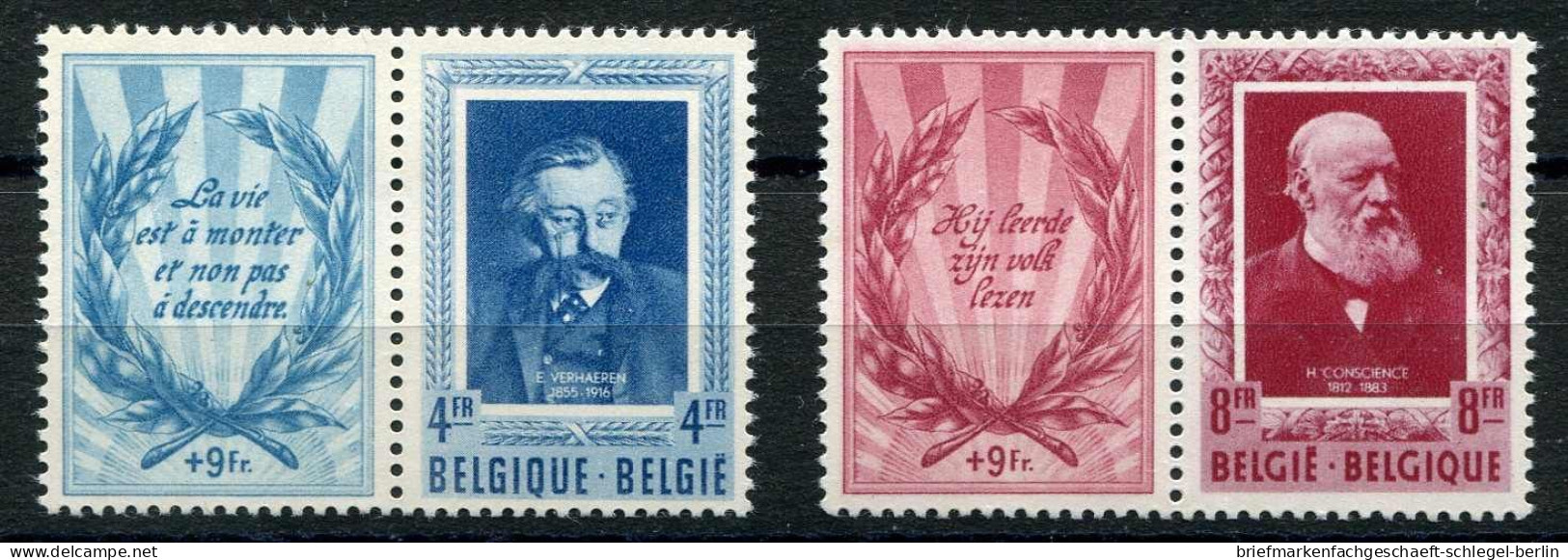 Belgien, 1952, 947-948 Zf., Postfrisch - Sonstige & Ohne Zuordnung