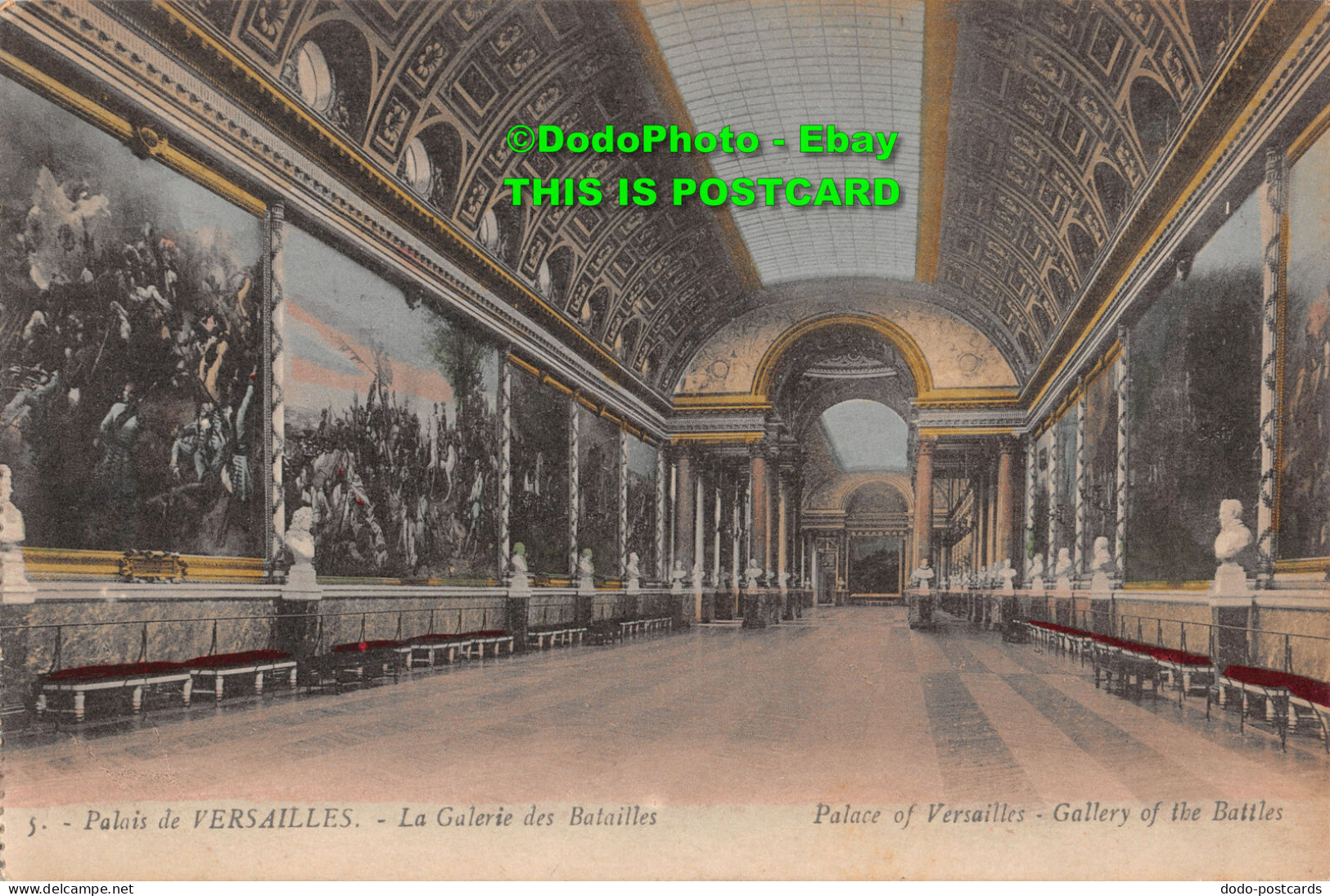 R358367 Palace Of Versailles. Gallery Of The Battles. Moreau Edit. 1939 - World