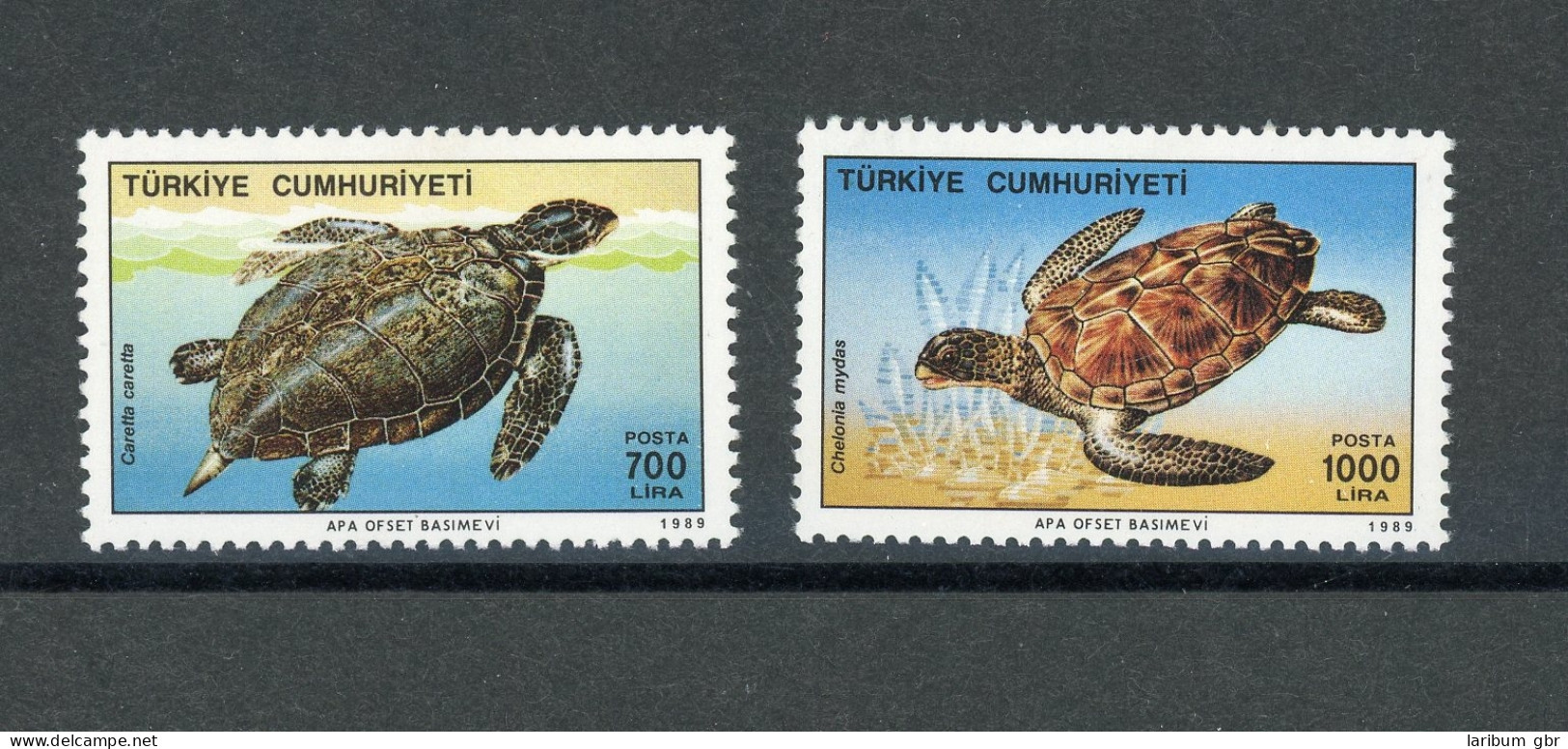 Türkei 2871-2872 Postfrisch Schildkröte #JJ949 - Altri & Non Classificati