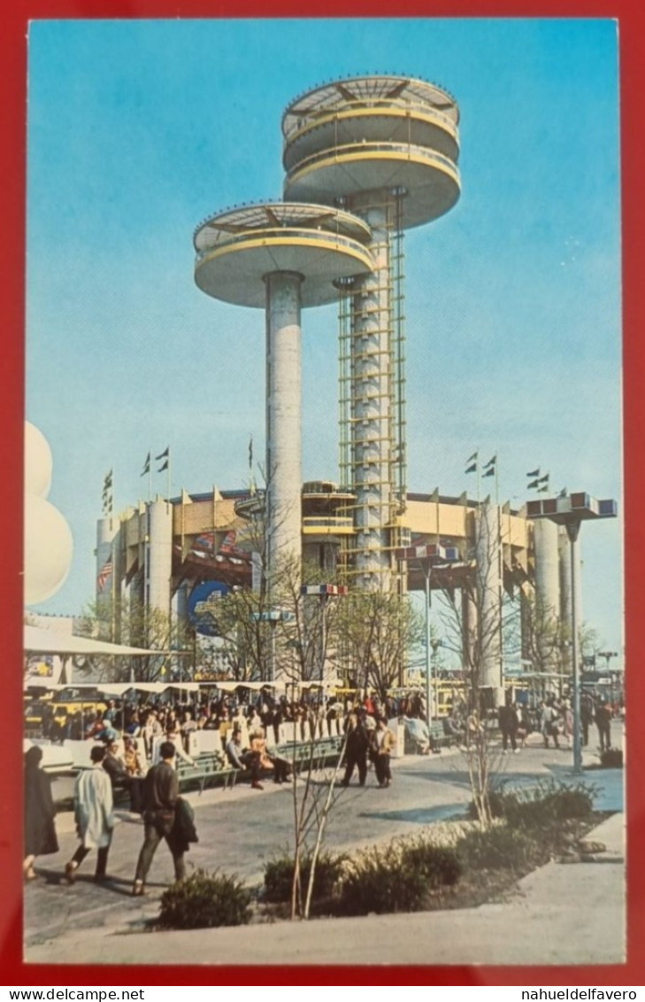 Uncirculated Postcard - USA - NY, NEW YORK WORLD'S FAIR 1964-65 - THE NEW YORK PAVILION - Exhibitions