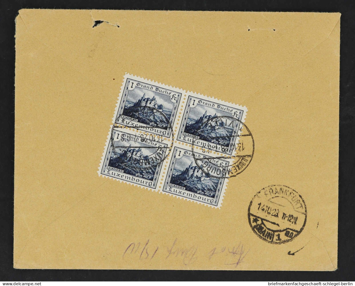 Luxemburg, 1925, 163 (4), Brief - Autres & Non Classés