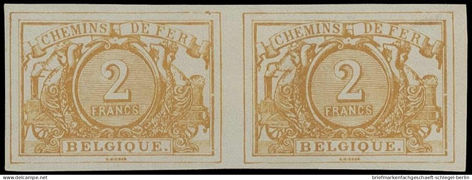 Belgien, 1886, 9 A/b, 10-12, 14 U, Ungebraucht - Sonstige & Ohne Zuordnung