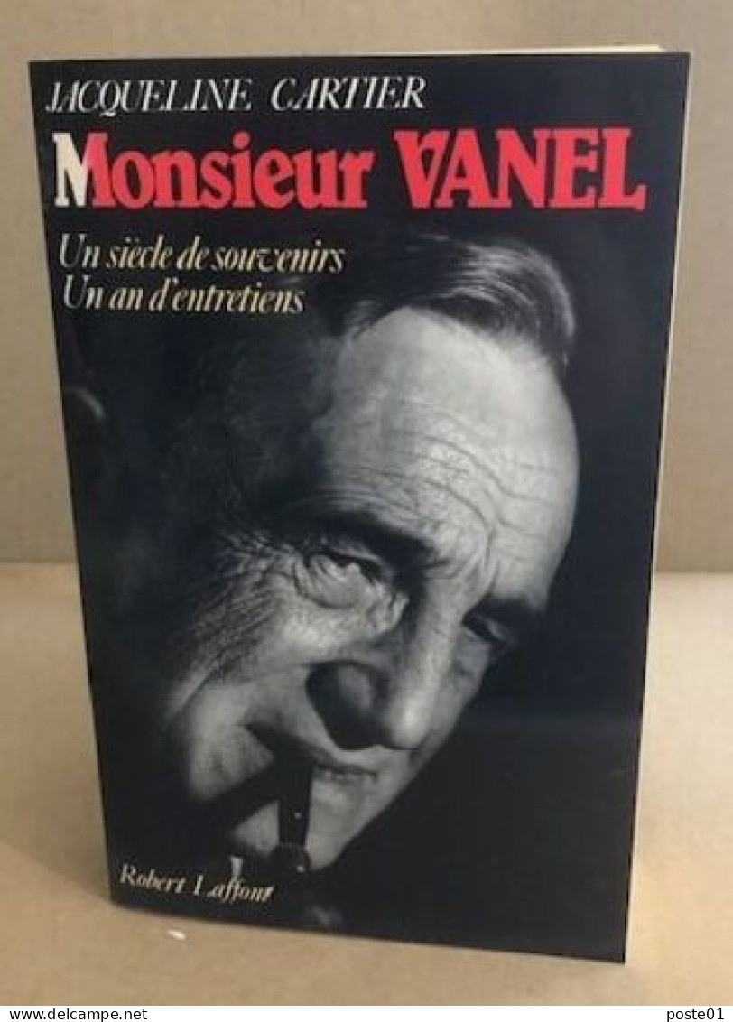 Monsieur Vanel: Un Siècle De Souvenirs Un An D'entretiens - Cinema/Televisione