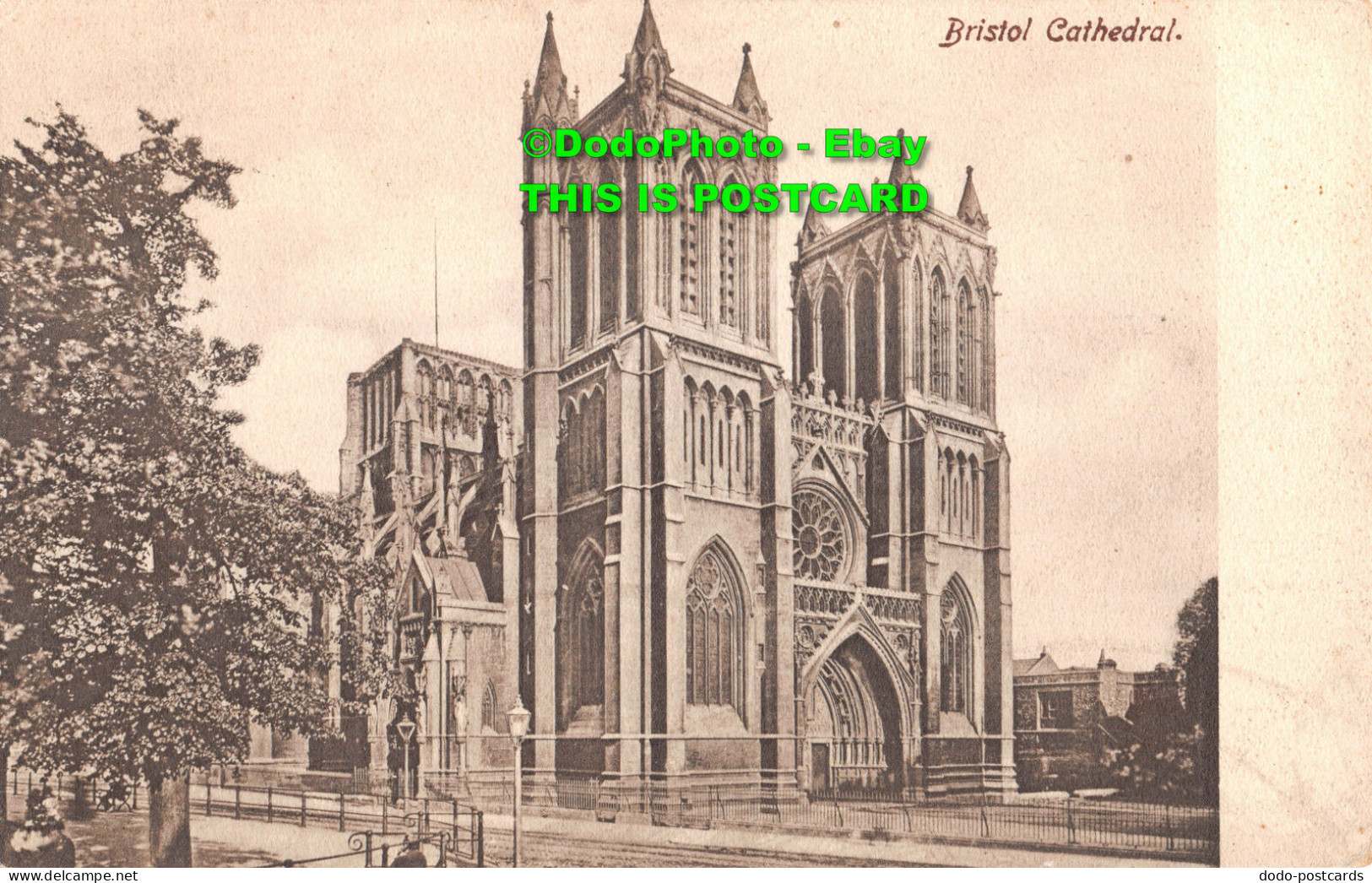 R358379 Bristol Cathedral. The Woodbury Series. No. 262 - World
