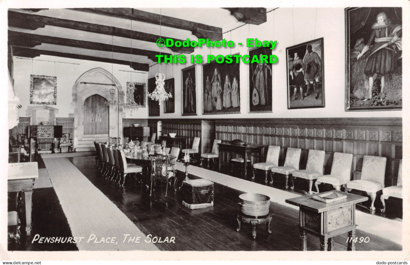 R358382 Penshurst Place. The Solar. R. A. Postcards. The Seal Of Artistic RA Ser - World